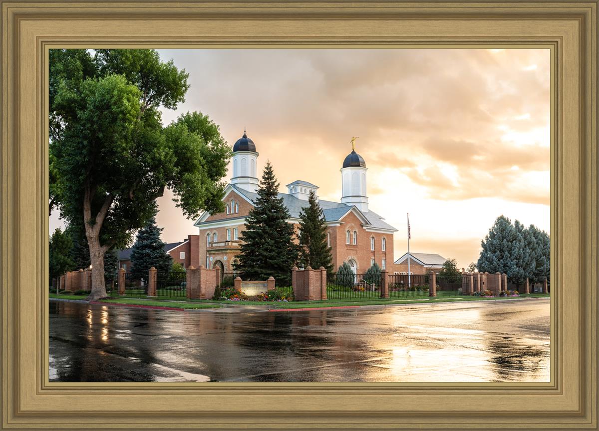 Vernal Utah Golden Sunrise