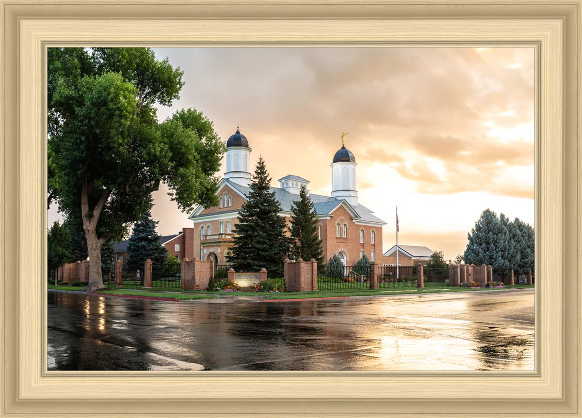 Vernal Utah Golden Sunrise