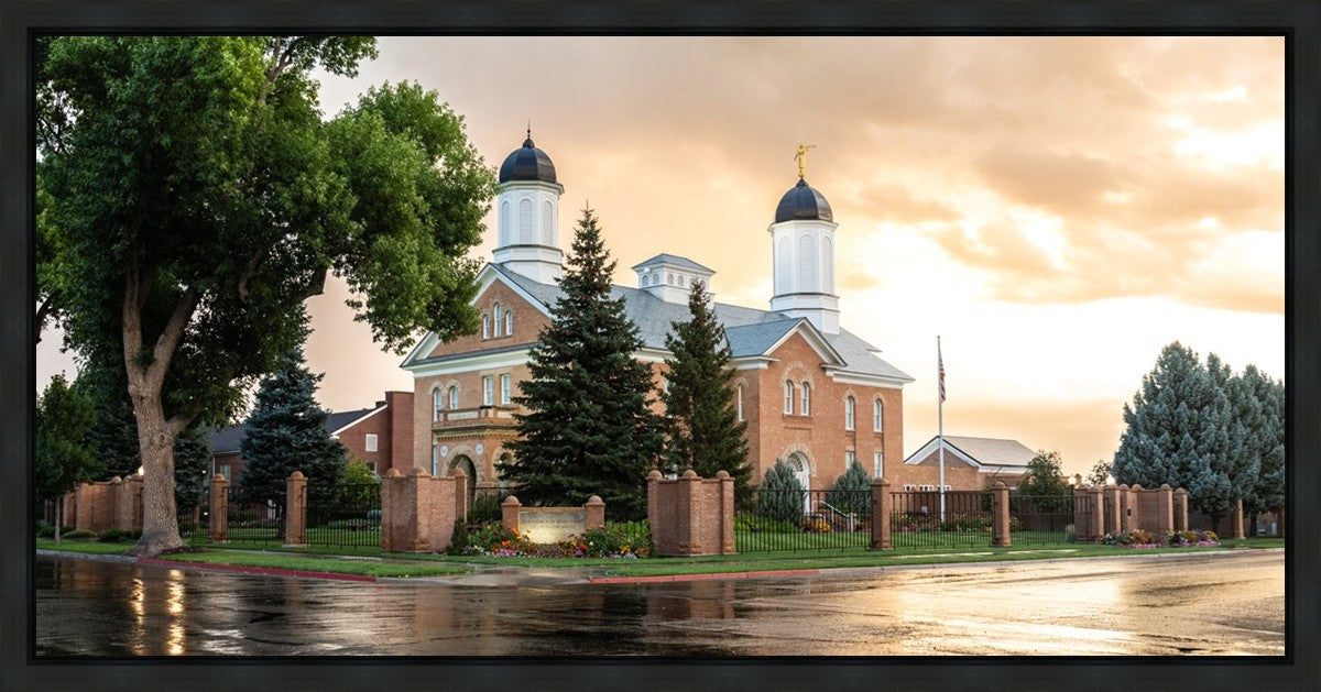 Vernal Utah Golden Sunrise