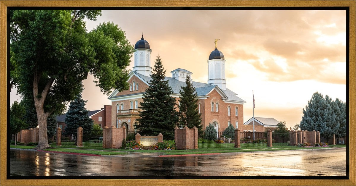 Vernal Utah Golden Sunrise