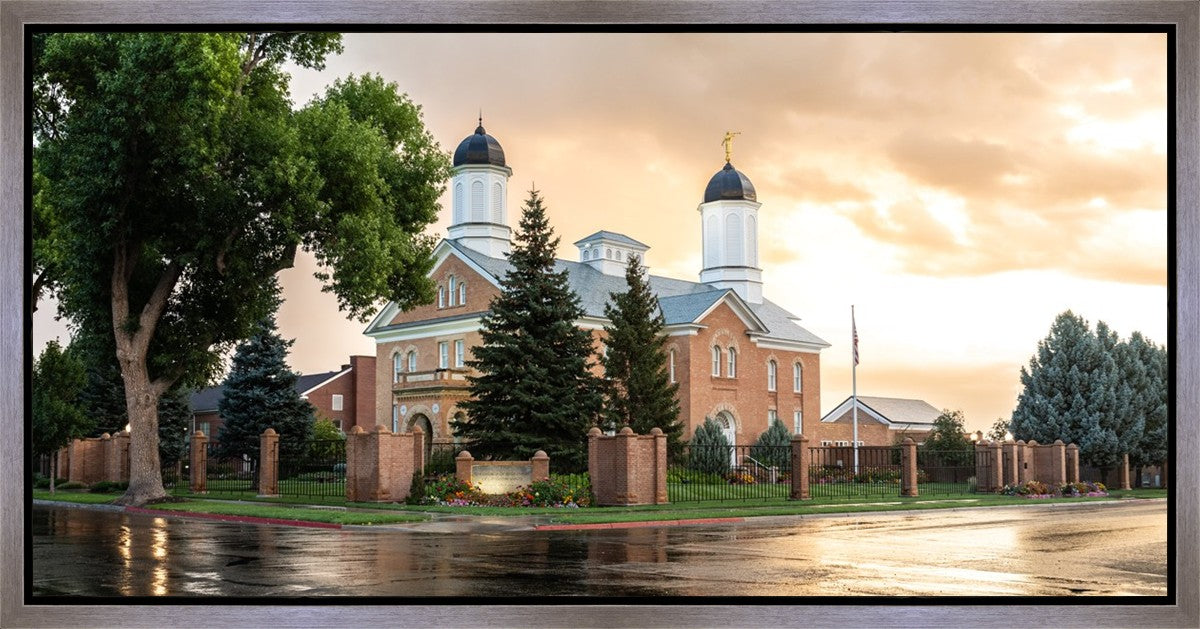 Vernal Utah Golden Sunrise