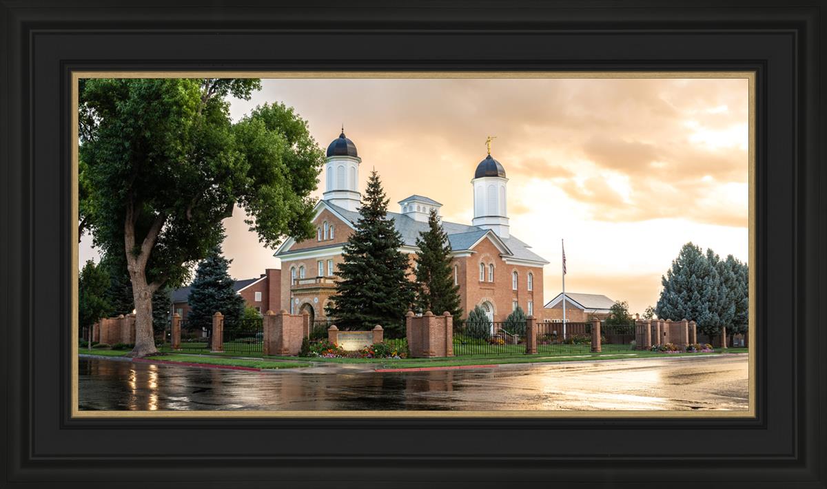 Vernal Utah Golden Sunrise