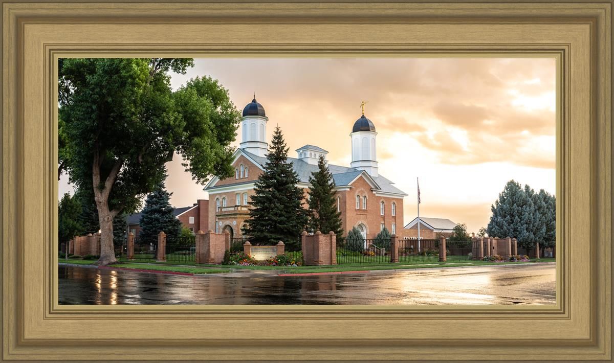 Vernal Utah Golden Sunrise