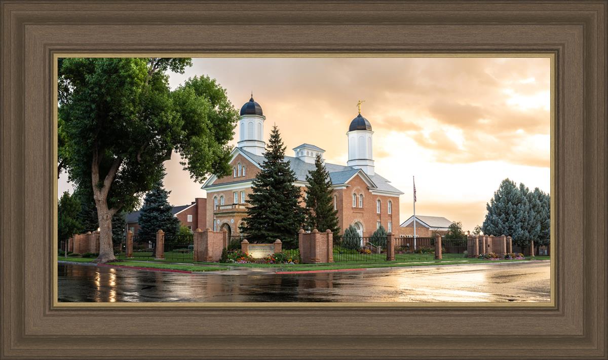 Vernal Utah Golden Sunrise