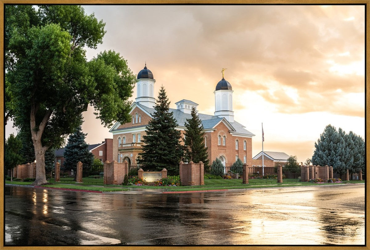 Vernal Utah Golden Sunrise