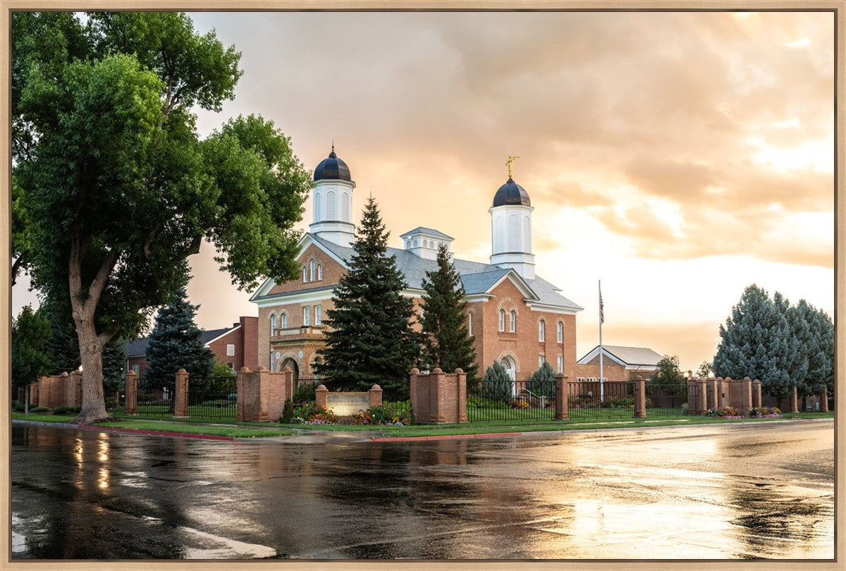 Vernal Utah Golden Sunrise