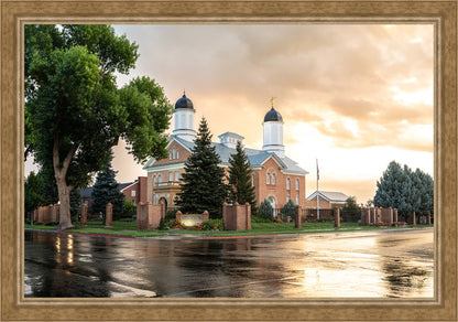 Vernal Utah Golden Sunrise