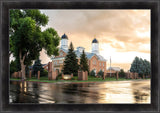 Vernal Utah Golden Sunrise Large Wall Art