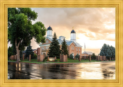 Vernal Utah Golden Sunrise