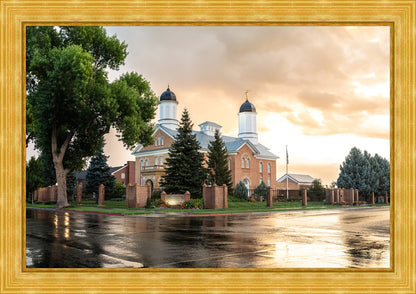 Vernal Utah Golden Sunrise