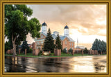 Vernal Utah Golden Sunrise Large Wall Art