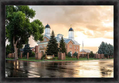 Vernal Utah Golden Sunrise