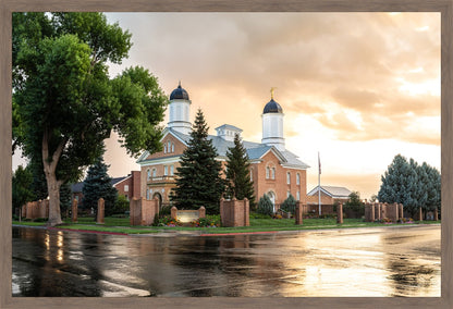 Vernal Utah Golden Sunrise