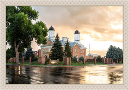 Vernal Utah Golden Sunrise