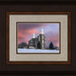 Logan Utah Pink Winter Sunset