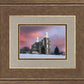 Logan Utah Pink Winter Sunset