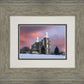 Logan Utah Pink Winter Sunset