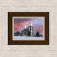 Logan Utah Pink Winter Sunset