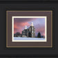 Logan Utah Pink Winter Sunset