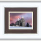 Logan Utah Pink Winter Sunset