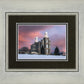 Logan Utah Pink Winter Sunset