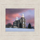 Logan Utah Pink Winter Sunset