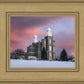 Logan Utah Pink Winter Sunset