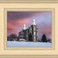 Logan Utah Pink Winter Sunset