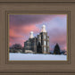 Logan Utah Pink Winter Sunset