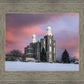 Logan Utah Pink Winter Sunset