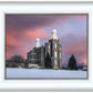 Logan Utah Pink Winter Sunset
