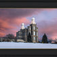 Logan Utah Pink Winter Sunset
