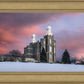 Logan Utah Pink Winter Sunset