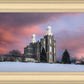 Logan Utah Pink Winter Sunset