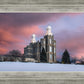 Logan Utah Pink Winter Sunset