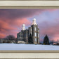 Logan Utah Pink Winter Sunset