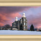 Logan Utah Pink Winter Sunset