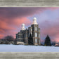 Logan Utah Pink Winter Sunset
