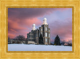 Logan Utah Pink Winter Sunset