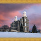 Logan Utah Pink Winter Sunset