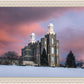 Logan Utah Pink Winter Sunset