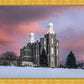 Logan Utah Pink Winter Sunset