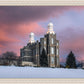 Logan Utah Pink Winter Sunset
