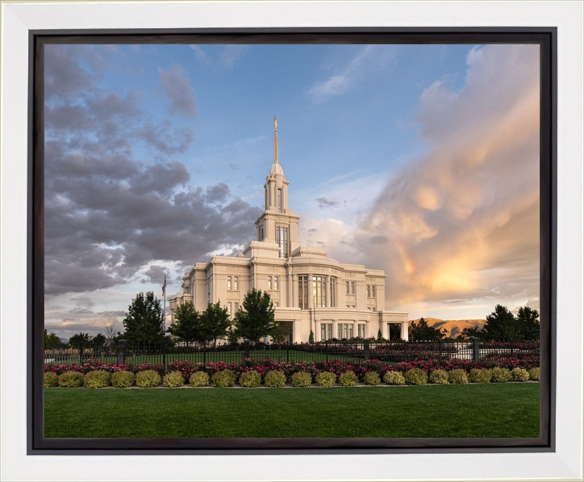 Payson Utah Pink Dividing The Light