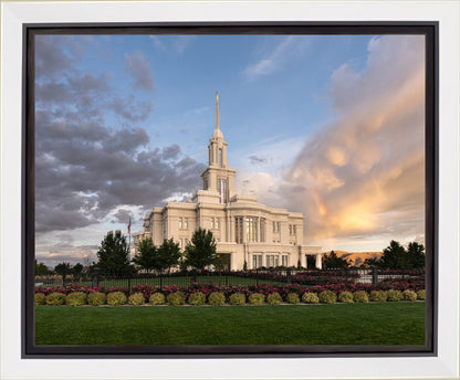 Payson Utah Pink Dividing The Light