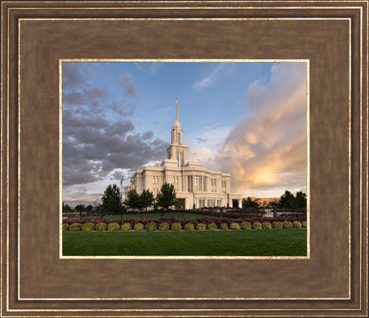 Payson Utah Pink Dividing The Light