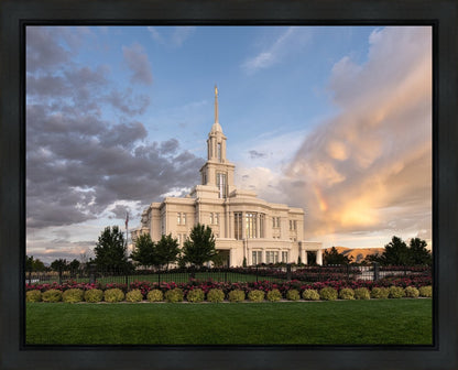 Payson Utah Pink Dividing The Light