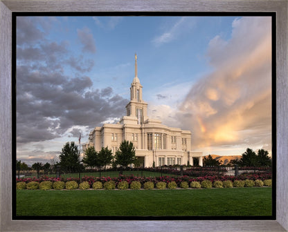 Payson Utah Pink Dividing The Light