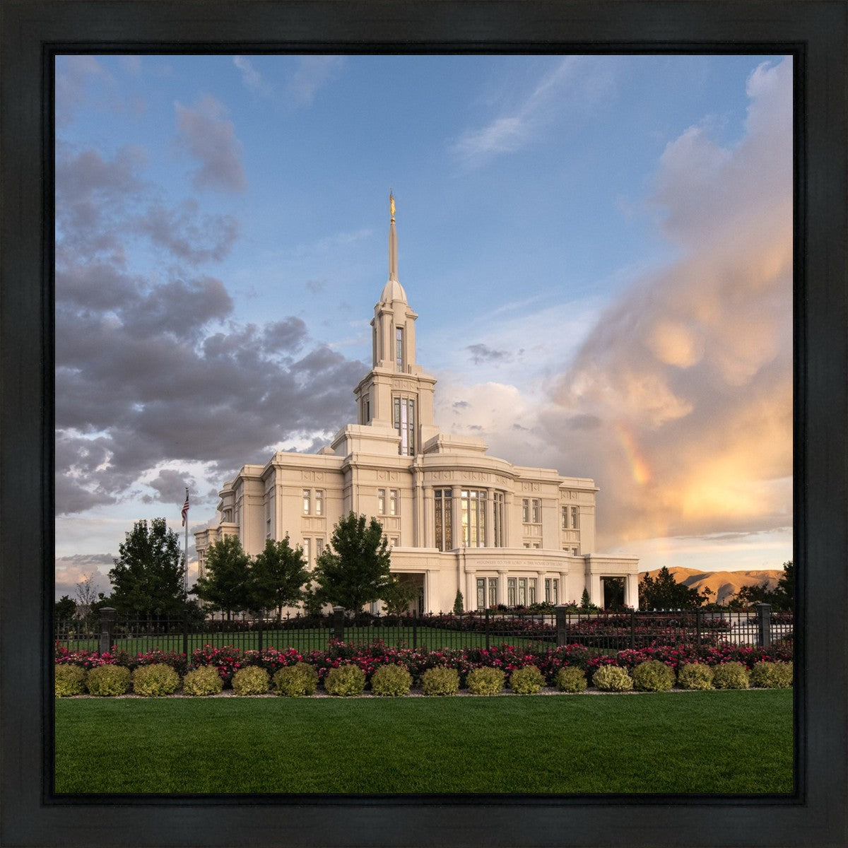 Payson Utah Pink Dividing The Light