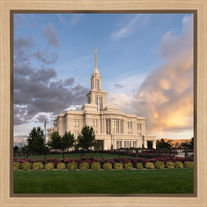 Payson Utah Pink Dividing The Light